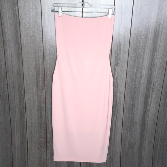 Norma Kamali Dresses & Skirts - New Norma Kamari Strapless Dress Pink Size S